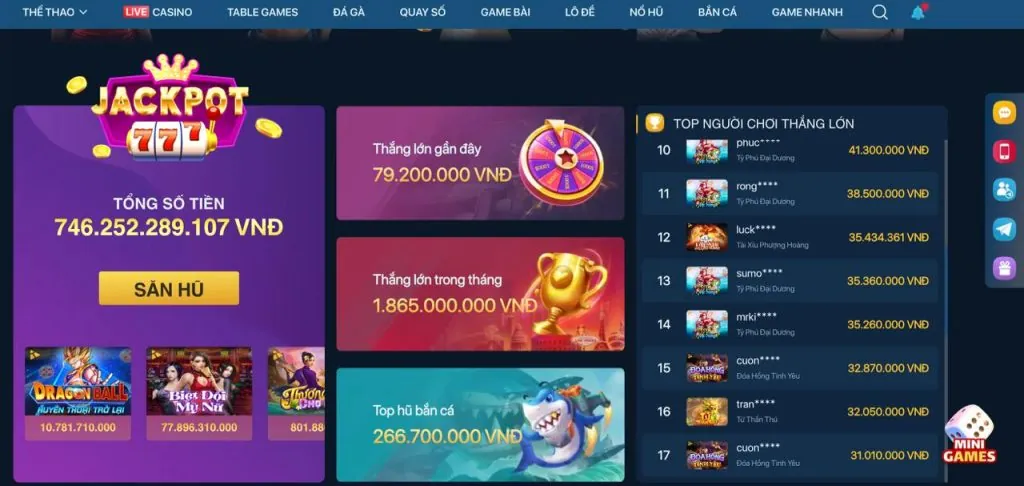 Game Show Trực Tuyến